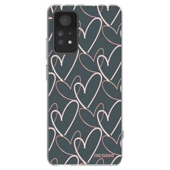 Picasee silikonski prozorni ovitek za Xiaomi Redmi Note 11 Pro 5G - Lots of love