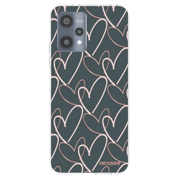 Picasee silikonski prozorni ovitek za Realme 9 Pro 5G - Lots of love