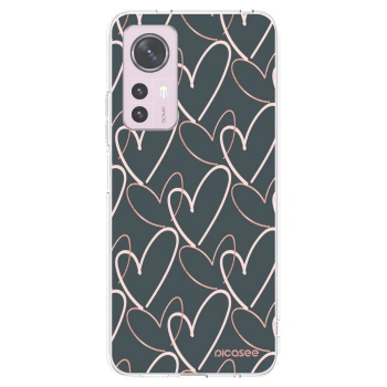 Picasee silikonski prozorni ovitek za Xiaomi 12 - Lots of love