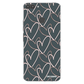 Picasee silikonski prozorni ovitek za Huawei P Smart - Lots of love