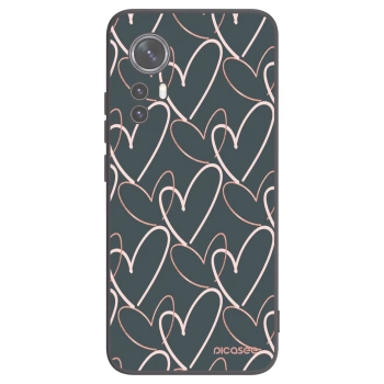 Picasee silikonski črni ovitek za Xiaomi 12X - Lots of love