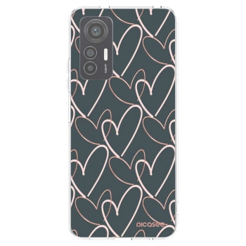 Picasee silikonski prozorni ovitek za Xiaomi 12 Lite - Lots of love
