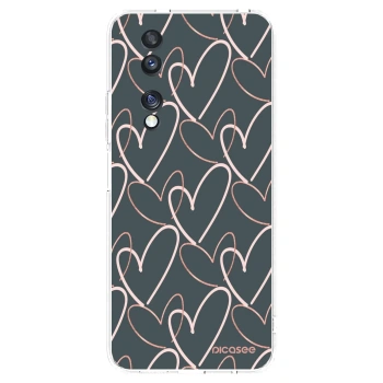 Picasee silikonski prozorni ovitek za Honor 70 - Lots of love