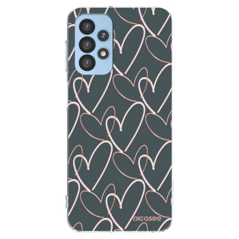Picasee silikonski prozorni ovitek za Samsung Galaxy A23 A235F 4G - Lots of love
