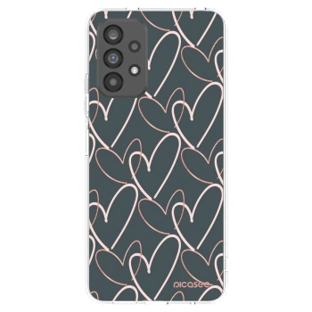 Picasee silikonski prozorni ovitek za Samsung Galaxy A73 5G - Lots of love