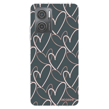 Picasee silikonski prozorni ovitek za Xiaomi Redmi 10 5G - Lots of love