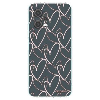 Picasee silikonski prozorni ovitek za Xiaomi Poco X5 - Lots of love