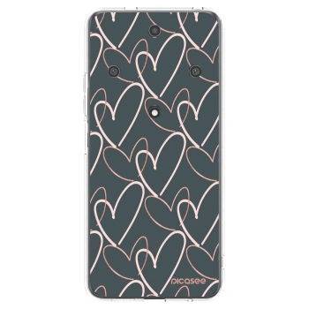 Picasee silikonski prozorni ovitek za Honor Magic5 Lite 5G - Lots of love