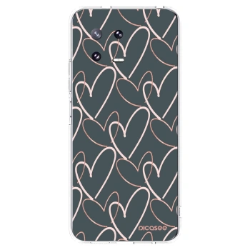 Picasee silikonski prozorni ovitek za Xiaomi 13 Pro - Lots of love