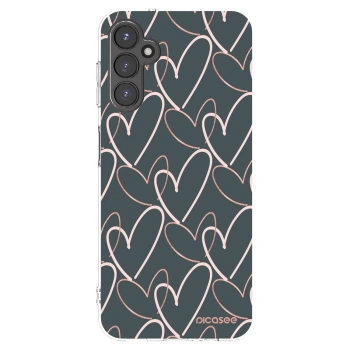 Picasee silikonski prozorni ovitek za Samsung Galaxy A14 5G A146P - Lots of love