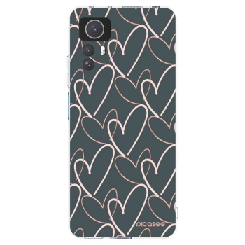 Picasee silikonski prozorni ovitek za Xiaomi Redmi Note 12S - Lots of love