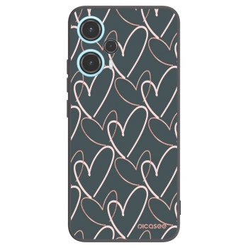 Picasee silikonski črni ovitek za Xiaomi Poco F5 - Lots of love