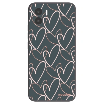 Picasee silikonski črni ovitek za Xiaomi Redmi A2 - Lots of love
