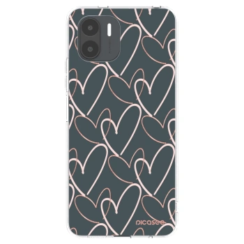 Picasee silikonski prozorni ovitek za Xiaomi Redmi A2 - Lots of love