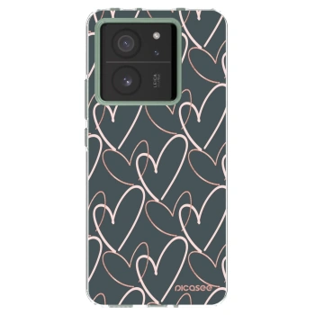 Picasee silikonski prozorni ovitek za Xiaomi 13T - Lots of love