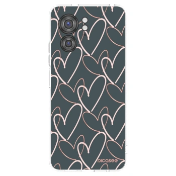 Picasee silikonski prozorni ovitek za Motorola Edge 40 - Lots of love