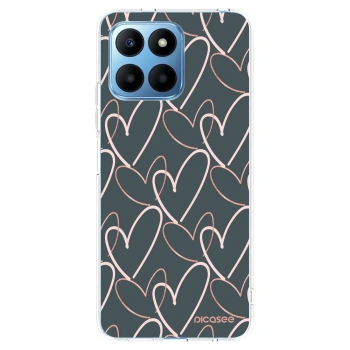 Picasee silikonski prozorni ovitek za Honor 70 Lite - Lots of love