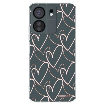 Picasee silikonski prozorni ovitek za Xiaomi Redmi 13C 4G - Lots of love