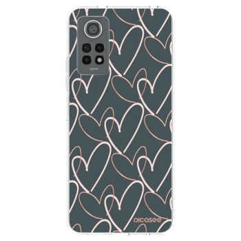 Picasee silikonski prozorni ovitek za Xiaomi Redmi Note 12 Pro 4G - Lots of love