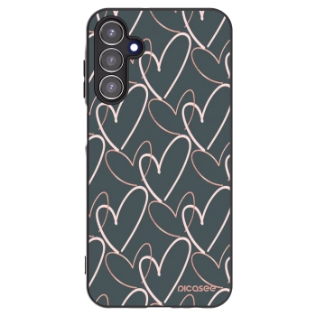 Picasee silikonski črni ovitek za Samsung Galaxy A15 A155F 4G - Lots of love