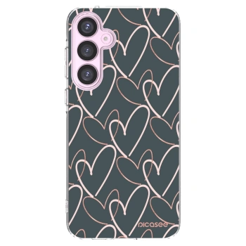 Picasee silikonski prozorni ovitek za Samsung Galaxy A55 5G A556B - Lots of love