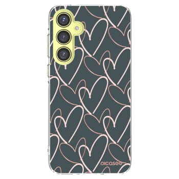Picasee silikonski prozorni ovitek za Samsung Galaxy A35 5G A356B - Lots of love