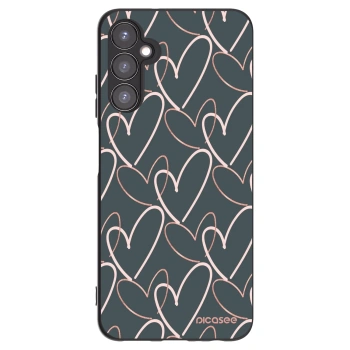 Picasee silikonski črni ovitek za Samsung Galaxy A05s A057G - Lots of love