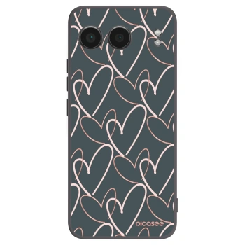 Picasee silikonski črni ovitek za OnePlus Nord 4 - Lots of love