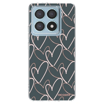 Picasee silikonski prozorni ovitek za Xiaomi 14T Pro - Lots of love