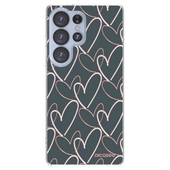 Picasee silikonski prozorni ovitek za Samsung Galaxy S25 Ultra 5G - Lots of love