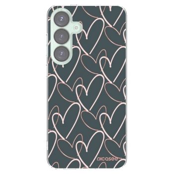 Picasee silikonski prozorni ovitek za Samsung Galaxy S25+ 5G - Lots of love