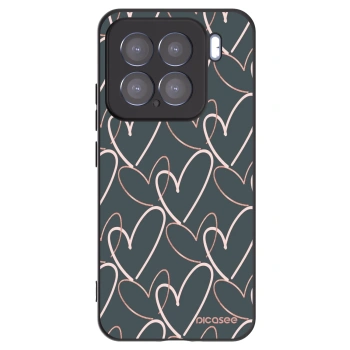 Picasee silikonski črni ovitek za Xiaomi 15 - Lots of love