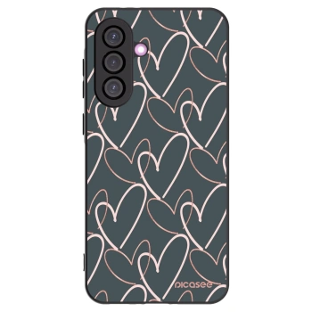 Picasee silikonski črni ovitek za Samsung Galaxy A56 5G A566B - Lots of love