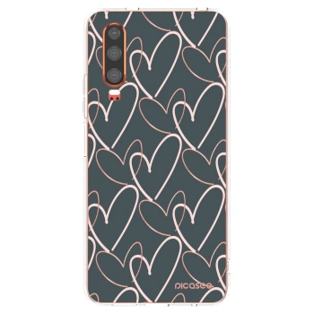 Picasee silikonski prozorni ovitek za Huawei P30 - Lots of love