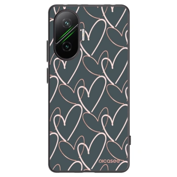 Picasee silikonski črni ovitek za Xiaomi Poco F7 Pro 5G - Lots of love