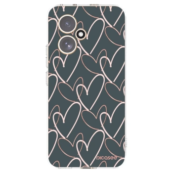 Picasee silikonski prozorni ovitek za Honor 400 5G - Lots of love