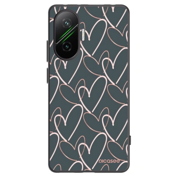 Picasee silikonski črni ovitek za Xiaomi Poco F7 5G - Lots of love