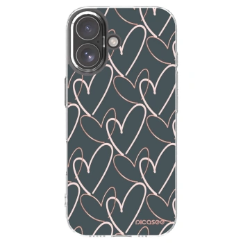 Picasee silikonski prozorni ovitek za Apple iPhone 17 - Lots of love