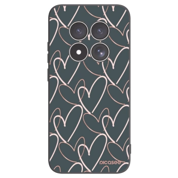 Picasee silikonski črni ovitek za Xiaomi Redmi Note 15 Pro 4G - Lots of love