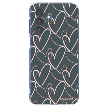 Picasee silikonski prozorni ovitek za Samsung Galaxy A17 5G - Lots of love