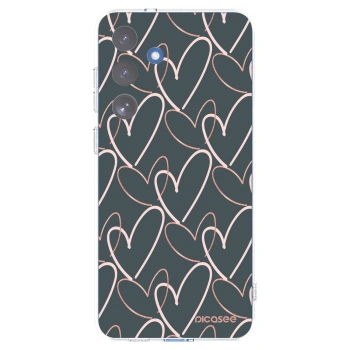 Picasee silikonski prozorni ovitek za Samsung Galaxy S25 FE 5G - Lots of love