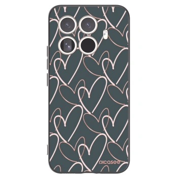 Picasee silikonski črni ovitek za Xiaomi 15T Pro - Lots of love