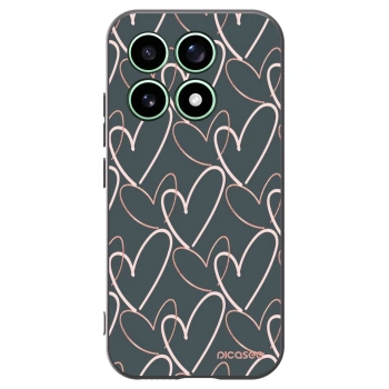 Picasee silikonski črni ovitek za Xiaomi 17 - Lots of love