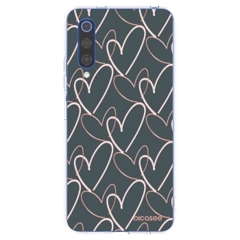 Picasee silikonski prozorni ovitek za Xiaomi Mi 9 SE - Lots of love