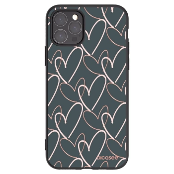 Picasee silikonski črni ovitek za Apple iPhone 11 Pro - Lots of love