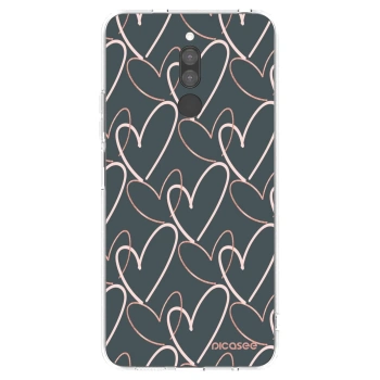 Picasee silikonski prozorni ovitek za Xiaomi Redmi 8 - Lots of love