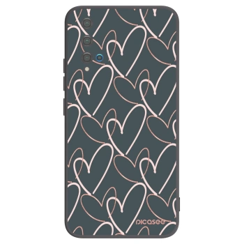 Picasee silikonski črni ovitek za Huawei Nova 5T - Lots of love