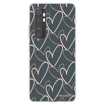 Picasee silikonski prozorni ovitek za Xiaomi Mi Note 10 Lite - Lots of love