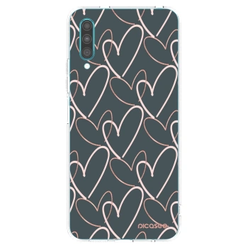 Picasee silikonski prozorni ovitek za Samsung Galaxy A30s A307F - Lots of love