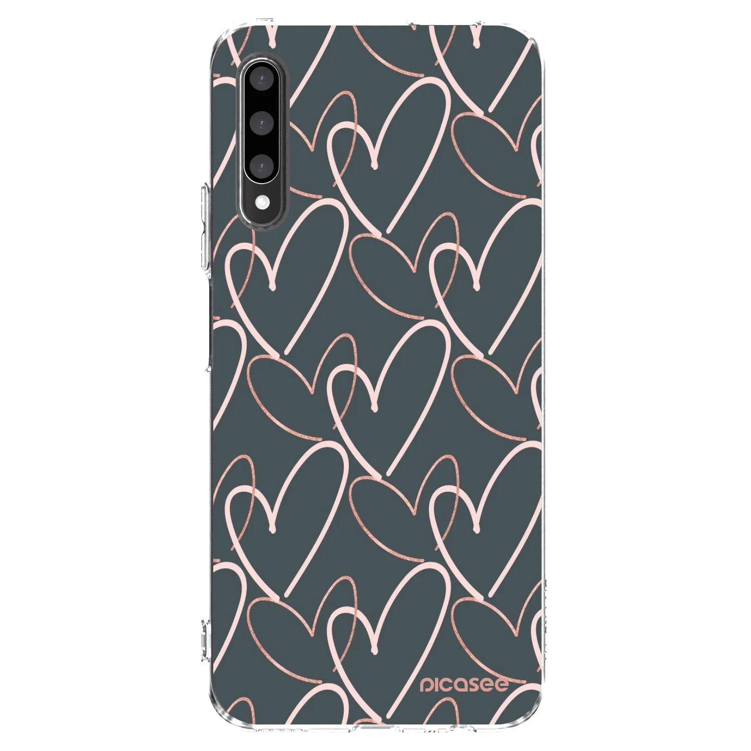 Picasee silikonski prozorni ovitek za Honor 9X Pro - Lots of love
